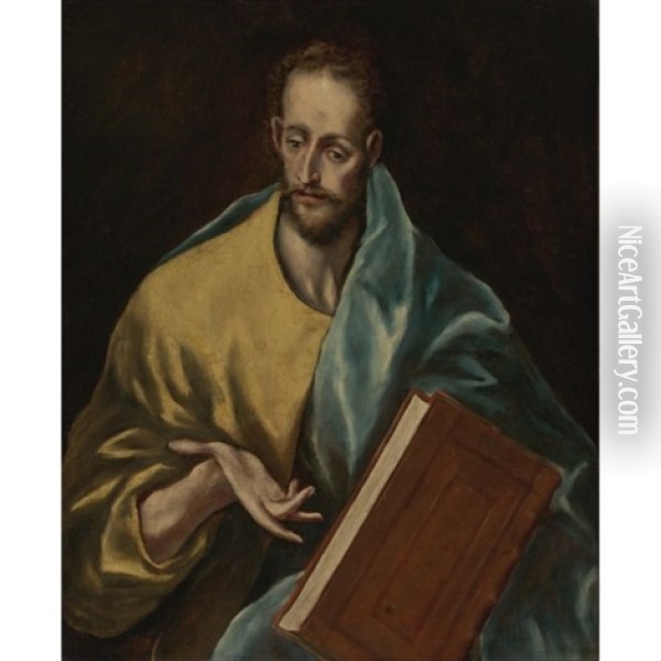 St. James The Minor Oil Painting -  El Greco