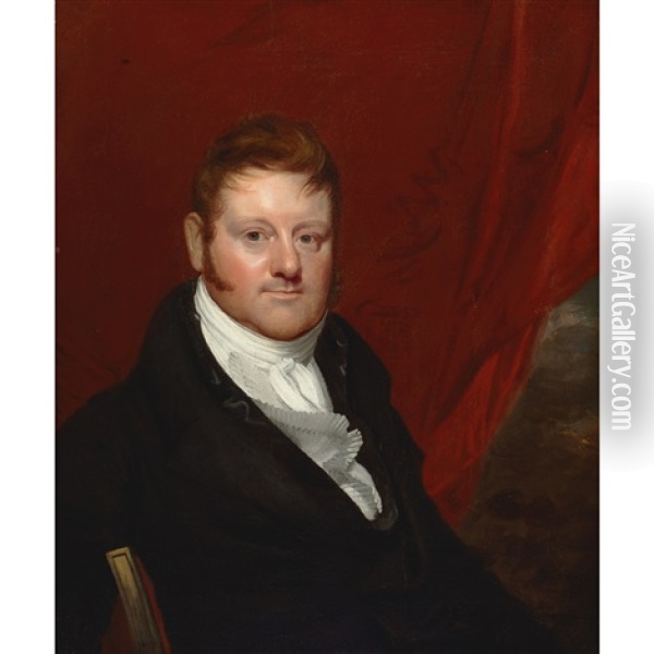 Portrait Of Thomas Winter Oil Painting - Samuel F.B. Morse
