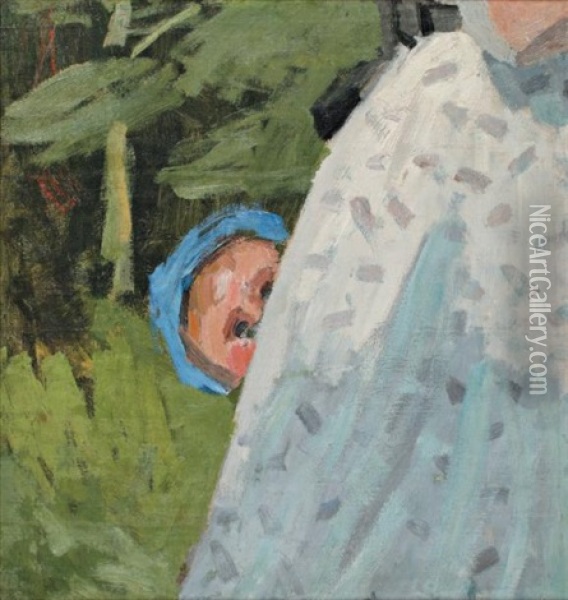 Tete D'enfant Oil Painting - Claude Monet