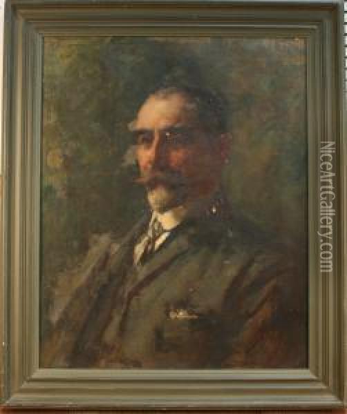 Portrait Of William A. Sandinge Oil Painting - Henrietta Rae