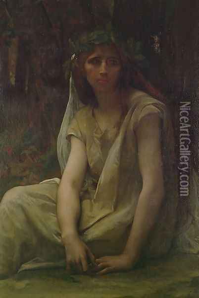 A Druidess 1868 Oil Painting - Alexandre Cabanel