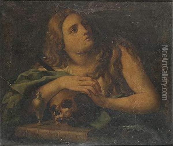 Magdalena Penitente Oil Painting - Francesco Trevisani