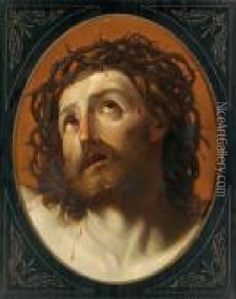 La Testa Di Cristo Incoronata Di Spine Oil Painting - Guido Reni