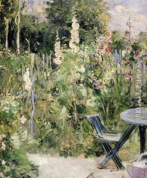 Rose Tremi Oil Painting - Berthe Morisot