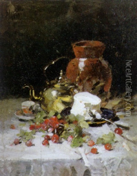 Stilleven Oil Painting - Eugene Joors