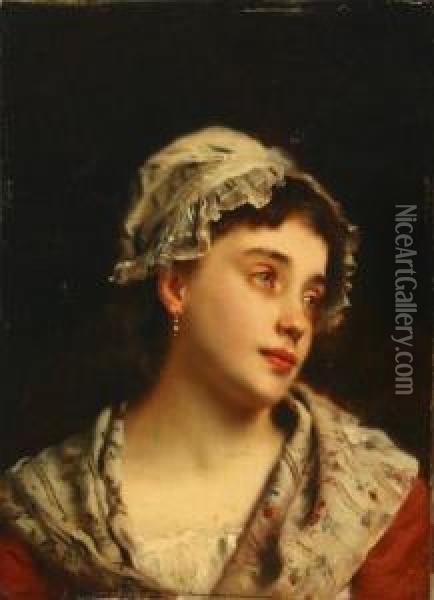 Reverie Oil Painting - Gustave Jean Jacquet