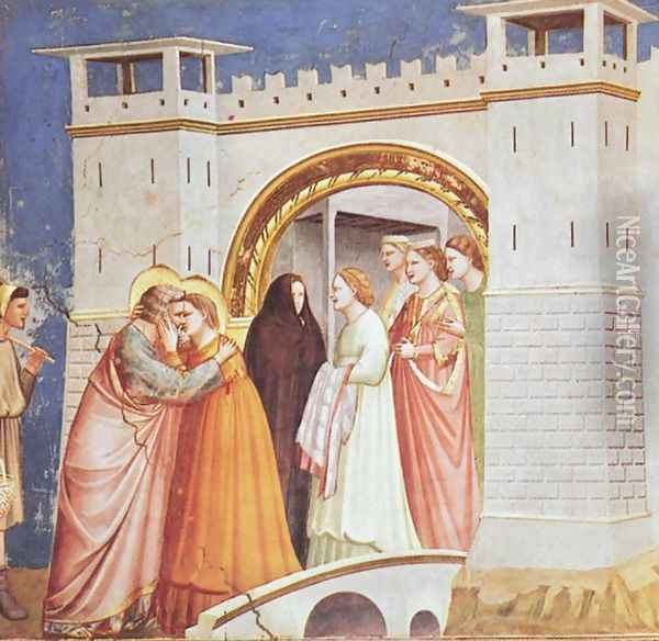Scrovegni 7 Oil Painting - Giotto Di Bondone