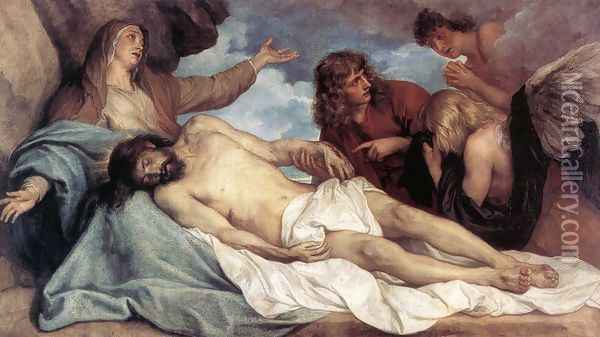 The Lamentation of Christ Oil Painting - Sir Anthony Van Dyck