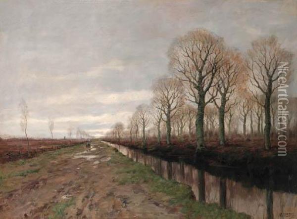 After The Rain Oil Painting - Arnold Marc Gorter
