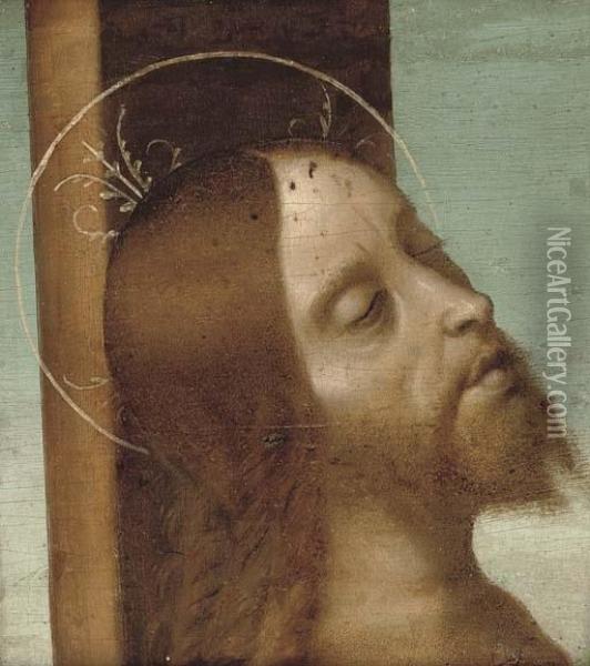 Head Of Christ Oil Painting - Antonello da Messina Messina