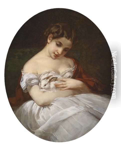 Der Kleine Liebling Oil Painting - Armand Dore