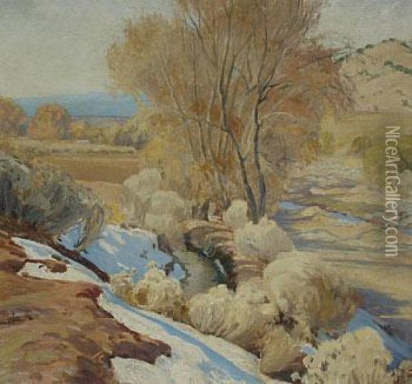 New Mexico Landscape Oil Painting - Sheldon Parsons