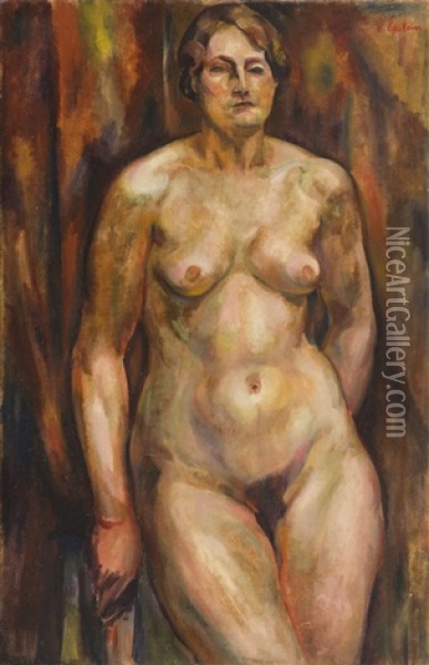 Nude Oil Painting - Henri Epstein