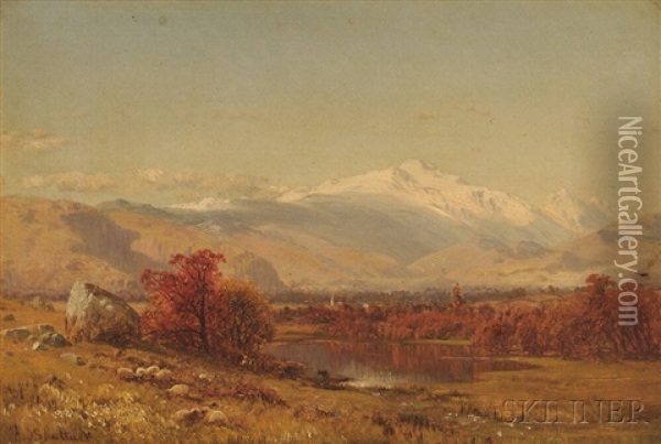 Mt. Washington Oil Painting - Aaron Draper Shattuck