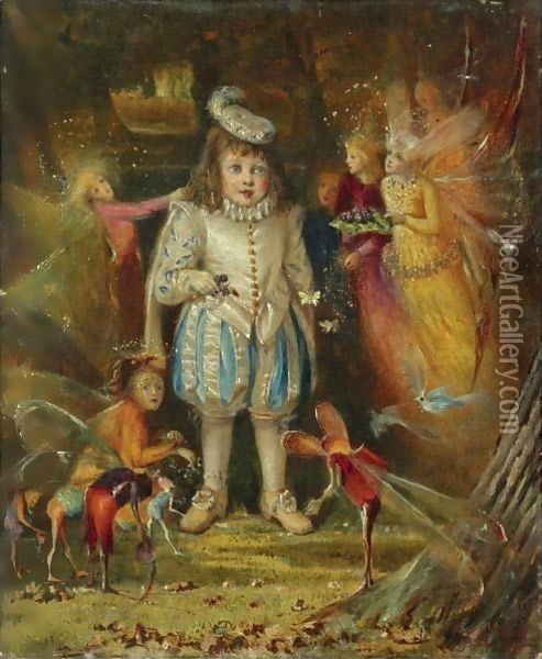 Fairyland Oil Painting - John Anster Fitzgerald