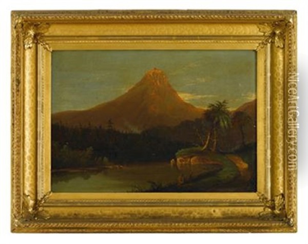 New Hampshire Scene Oil Painting - William van de Bonfield