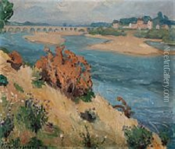 La Loire Oil Painting - Lili Elbe