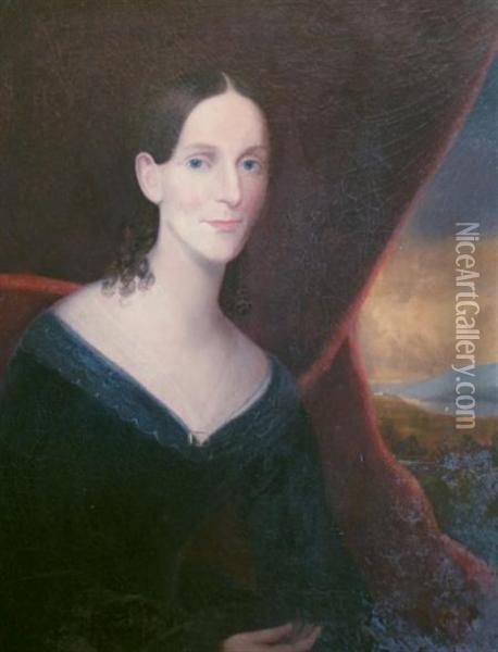 Portrait Of A Woman Oil Painting - Robert Street