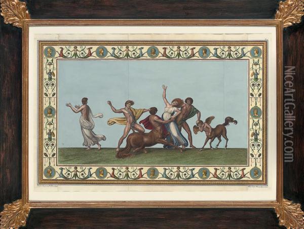 Le Loggie Di Raffaello Oil Painting - Giovanni (Giovanni da Udine) Nanni (Nani)