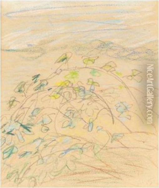 Buisson Oil Painting - Alfred Sisley