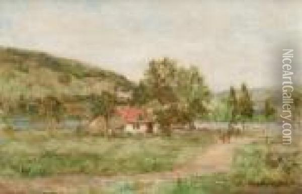 Paysage Oil Painting - Alexei Alexeivich Harlamoff