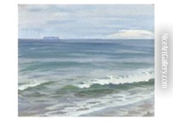 Ocean View Oil Painting - Kanae Yamamoto