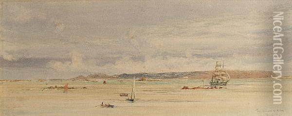 The Island Of Herm Oil Painting - William Lionel Wyllie