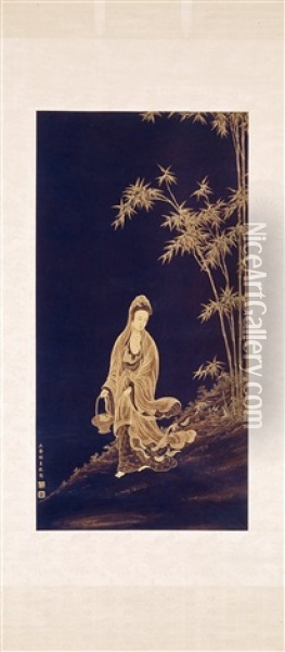 Guanyin Oil Painting -  Min Zhen