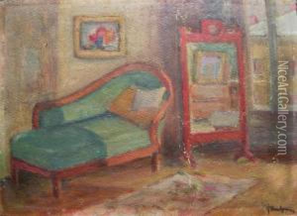 Olej, Tektura Oil Painting - Ignacy Pinkas