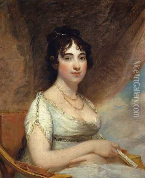 Sarah McKean, Marquesa de Casa Yrujo Oil Painting - Gilbert Stuart