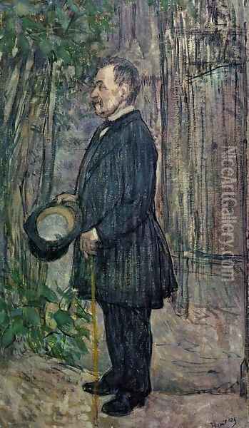 Henri Dihau Oil Painting - Henri De Toulouse-Lautrec