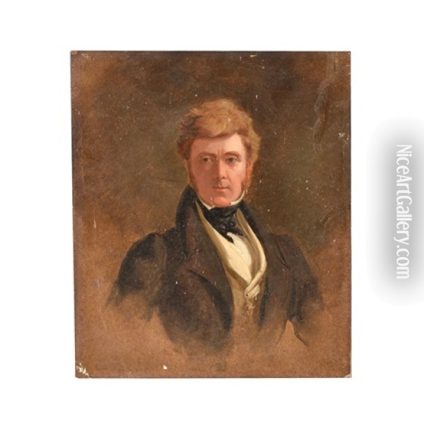 The Honourable William F.s. Ponsonby M.p. Oil Painting - George Hayter