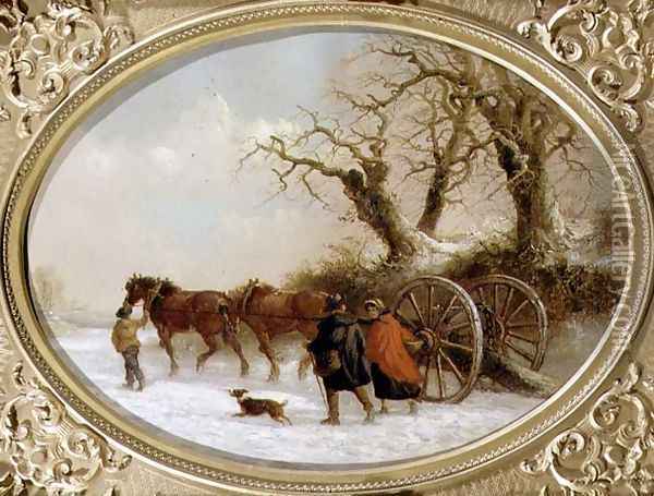 Winter Oil Painting - Thomas Smythe