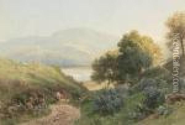 Near Loch Awe, Argyll Oil Painting - Harry Sutton Palmer