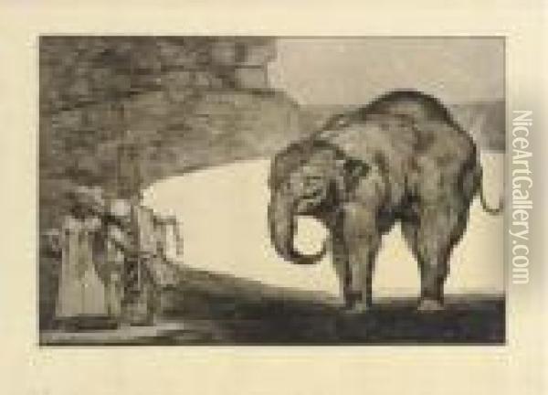 Quien Se Pondra El Cascabel Gato? Oil Painting - Francisco De Goya y Lucientes