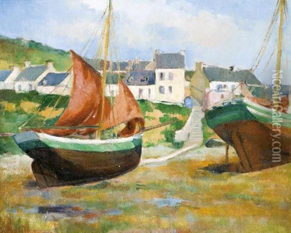 Bretagne -i Kikoto Oil Painting - Alfred Zoff