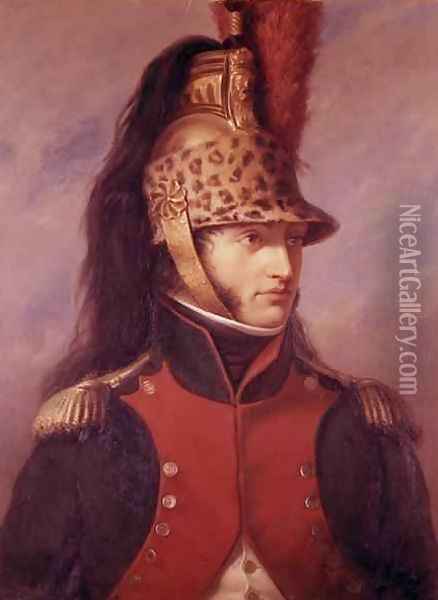 Portrait of Louis Bonaparte 1778-1846 Oil Painting - Charles Francois Jalabert
