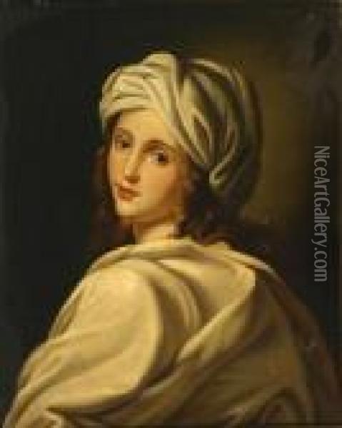 Portrait Of Beatrice Cenci As A Sibyl Oil Painting - Guido Reni