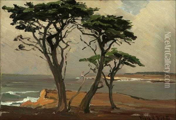 Coastal Oil Painting - Franz Bischoff