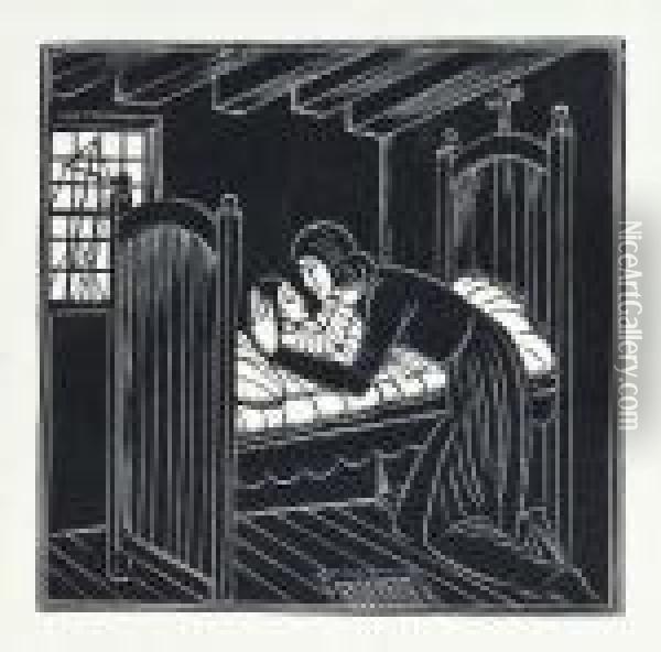 Engravings... Oil Painting - Eric Gill