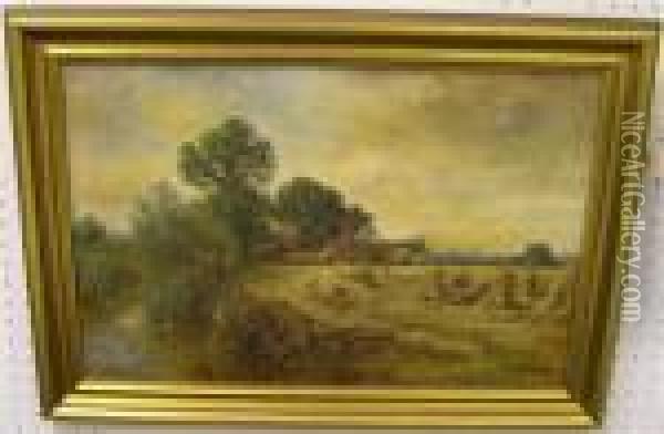 A Sussex Season Oil Painting - Henry John Kinniard