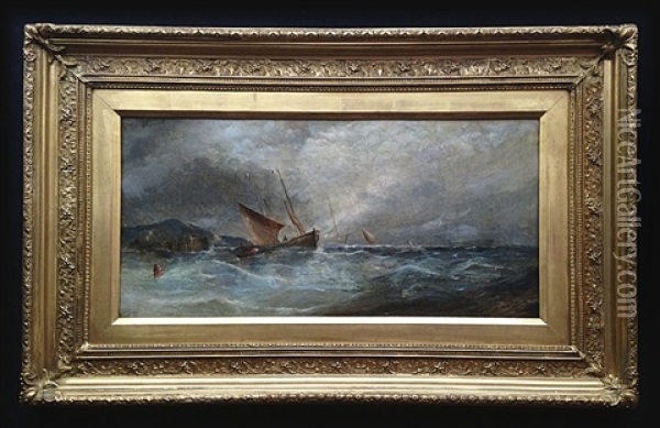 Peche En Haute Mer Oil Painting - William Henry Williamson