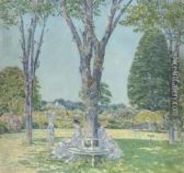 The Audition, East Hampton Oil Painting - Frederick Childe Hassam