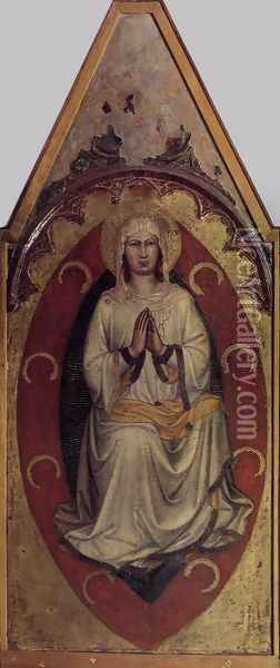 Assumption of the Virgin c. 1408 Oil Painting - Martino Di Bartolommeo