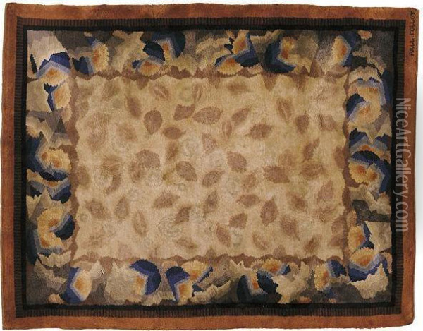 Carpet, Circa 1925 Oil Painting - Paul Follot