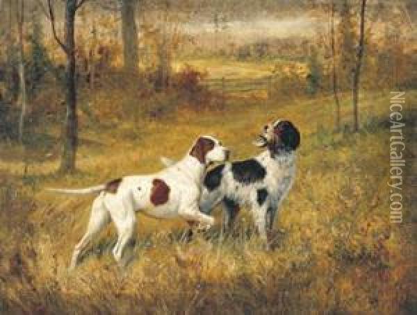 The Open Season Oil Painting - Robert Atkinson Fox