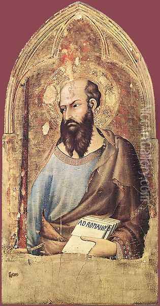 Orvieto Polyptych (detail-2) c. 1321 Oil Painting - Louis de Silvestre