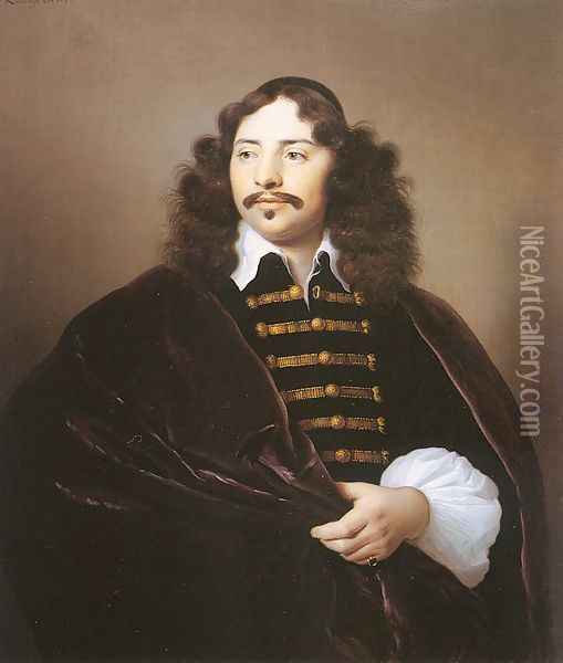 Portrait of Martijn Gaertz 1656 Oil Painting - Isaac Luttichuys