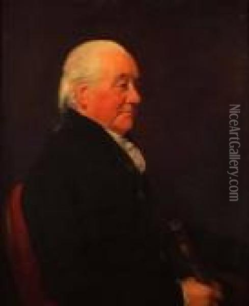 Portrait Of Sir Lambert Blackwell Of Sprowston Hall Oil Painting - John Opie