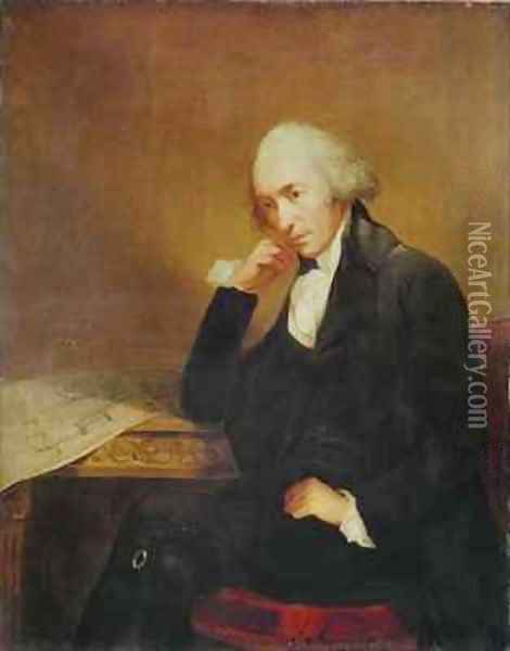 Portrait of James Watt (1736-1819) Oil Painting - Carl Frederick von Breda